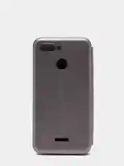 Серый чехол-книжка на Xiaomi Redmi 6