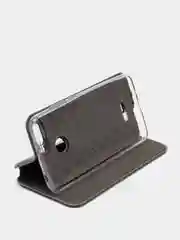 Серый чехол-книжка на Xiaomi Redmi 6