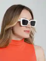 Белый солнцезащитные очки