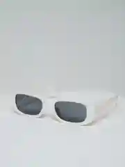 Белый солнцезащитные очки, унисекс
