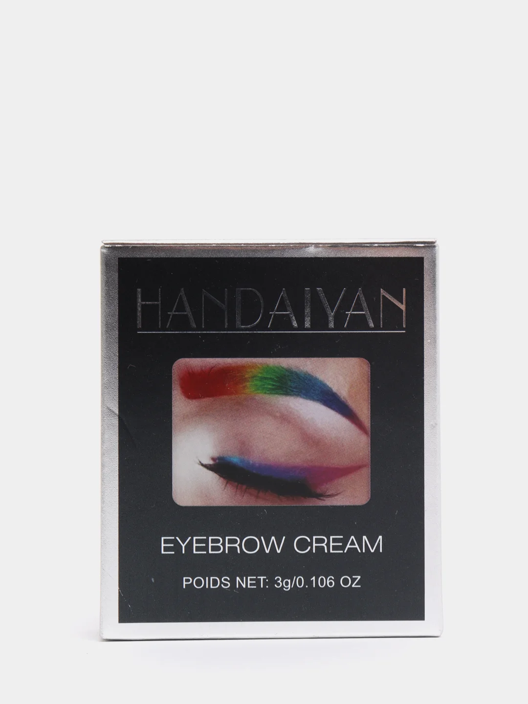 Фиолетовый помада-гель для бровей, подводка Handaiyan, 12 оттенков