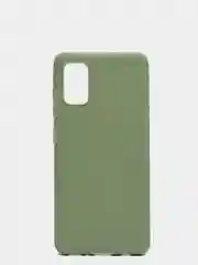 Лесной зеленый чехол Samsung Galaxy A41, Самсунг Галакси А41 силиконовый