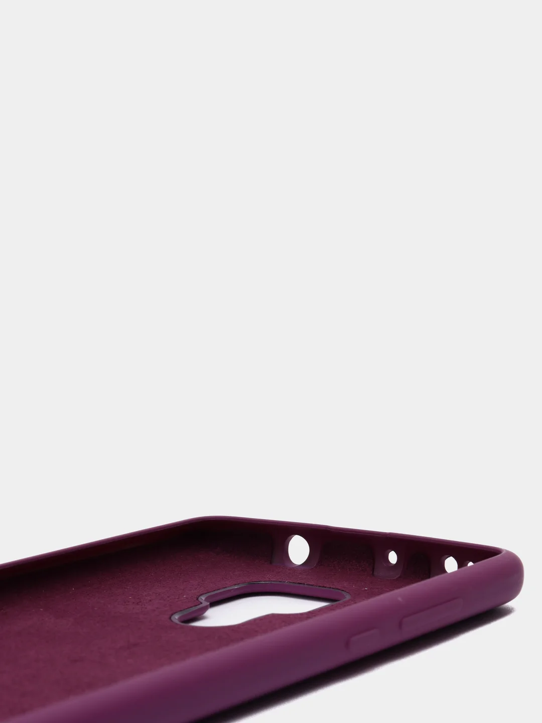 Пурпурный чехол силиконовый Silicone Cover Case для Huawei Mate 10, 10 Pro, 20, 20 Pro