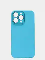 Голубой чехол для iPhone 11, 13, 13 Pro