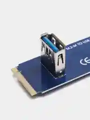 Переходник TISHRIC NGFF M.2 к USB 3,0  для райзерной карты - PCIe для майнинга