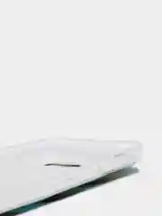 Бирюзовый чехол Samsung Galaxy A3 2017 / SM-A320, Галакси А3 2017, силиконовый с мраморным рисунком