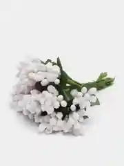 Белый тычинки с сахарными вставками 12 шт