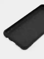 Черный силиконовый чехол Samsung Galaxy A01 core, однотонный