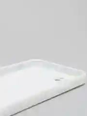 Белый чехол для iPhone 11, 12 с бархатной подкладкой с картинкой / рисунком
