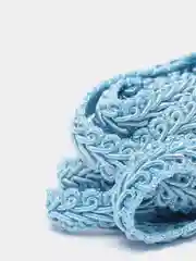 Белый тесьма отделочная декоративная ширина 1см длина 3м