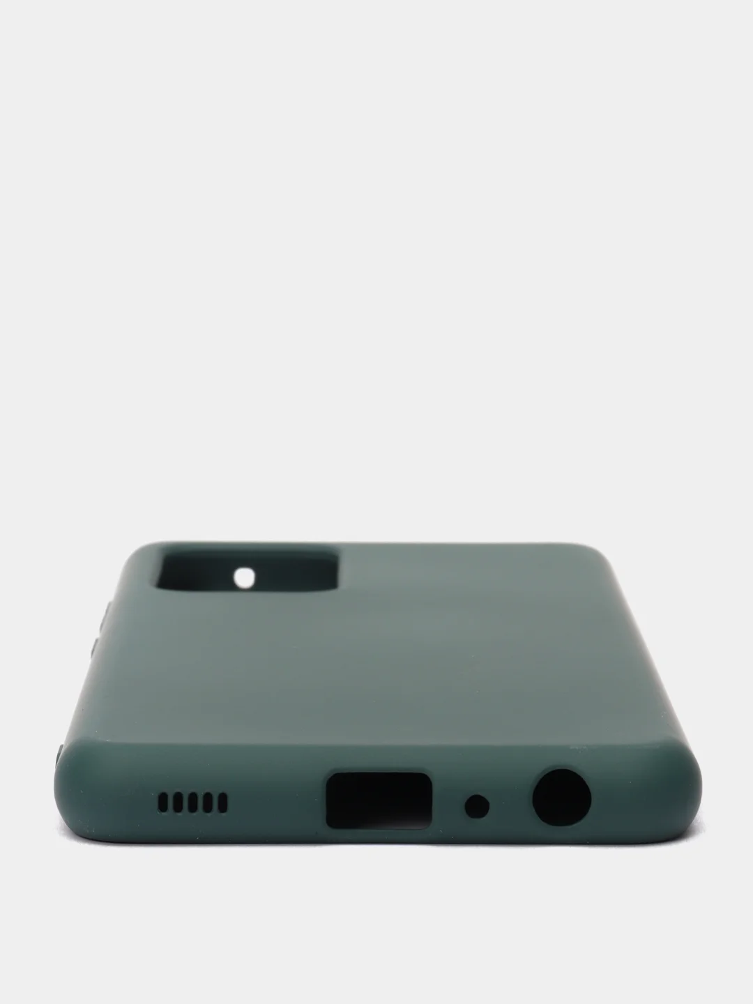 Тёмно-зелёный чехол Samsung Galaxy A52, A11, A42, A41, M51, A01, M31S Core Silicon Case