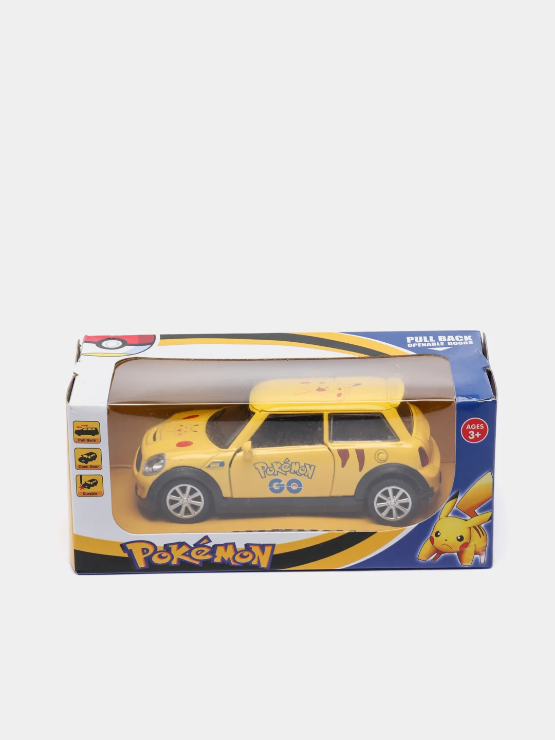 Моделька металлическая Mini Cooper "Pokemon Go"