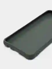 Серый силиконовый чехол Samsung Galaxy A01 core, однотонный