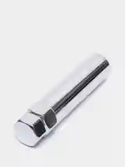 Черный гайка колесная узкая под спецключ с ключом, М12*1,25, 20 штук