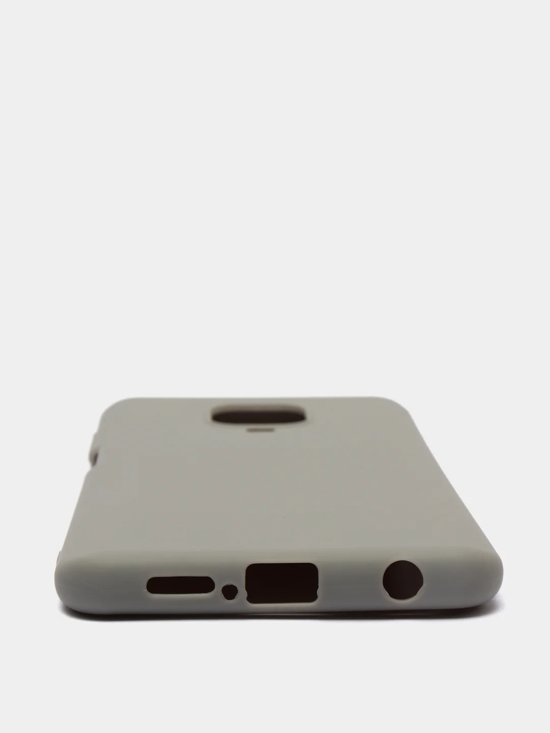 Серый чехол Xiaomi Redmi Note 9 Pro / Xiaomi Redmi Note 9s силиконовый