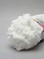 Белый alize Puffy Fine турецкая плюшевая пряжа, Ализе Пуффи Файн вязание руками 100 г 14,5 м