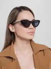 Черный солнцезащитные очки кошечки