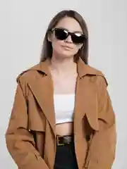 Серебряный солнцезащитные очки, унисекс