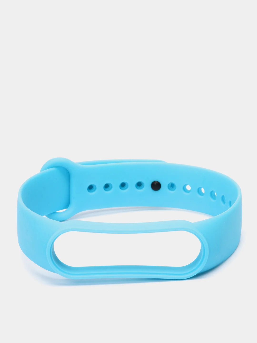 Небесно-голубой силиконовый ремешок Xiaomi Mi Band 5 / Band 6