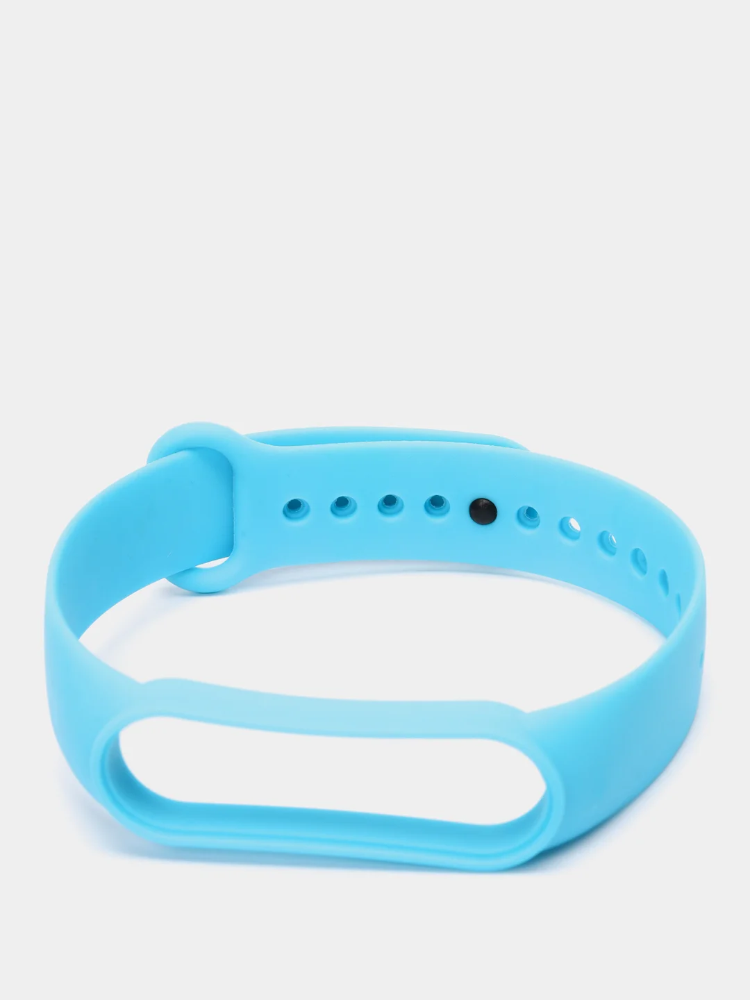 Небесно-голубой силиконовый ремешок Xiaomi Mi Band 5 / Band 6