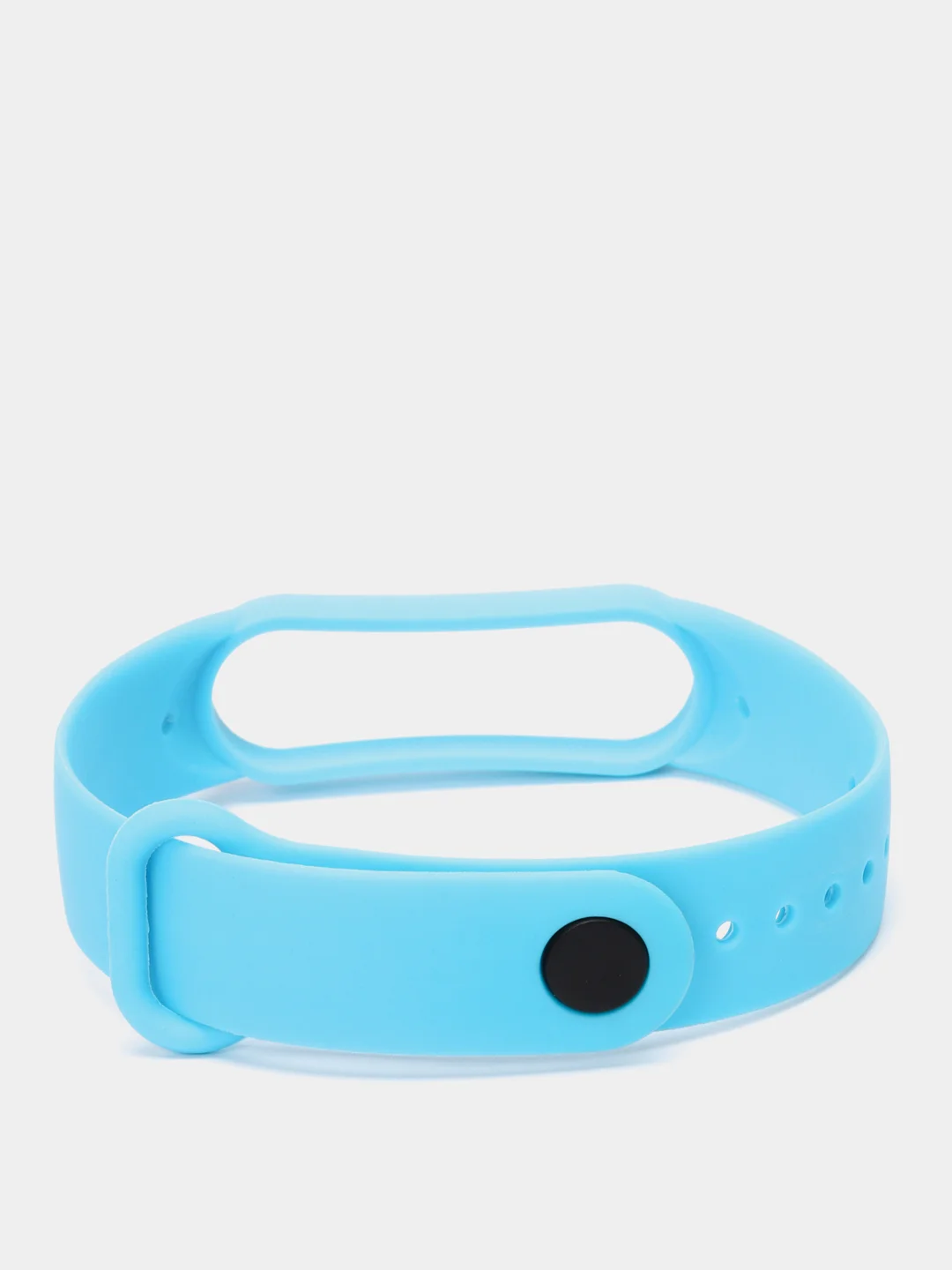 Небесно-голубой силиконовый ремешок Xiaomi Mi Band 5 / Band 6