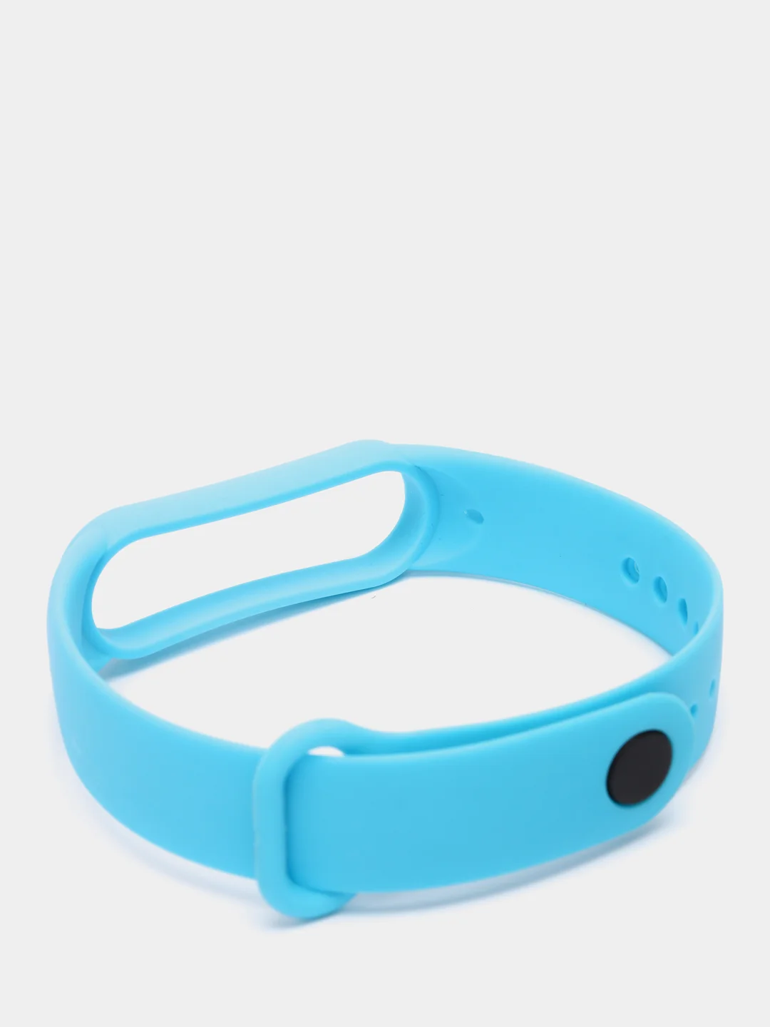 Небесно-голубой силиконовый ремешок Xiaomi Mi Band 5 / Band 6