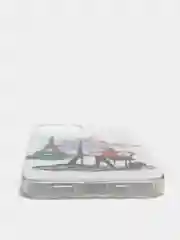 Зеленый чехол iPhone 12 / 12 Pro, 12 Pro Max, 12 Mini чехол силиконовый с рисунком