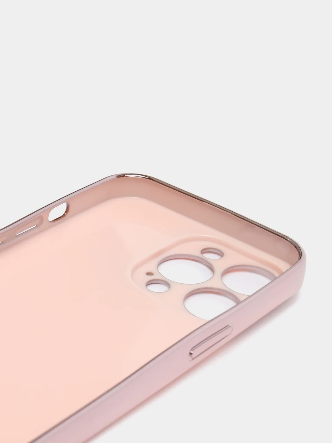 Розовый чехол для iPhone 13 Pro Max силиконовый айфон про макс