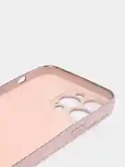 Розовый чехол для iPhone 13 Pro Max силиконовый айфон про макс