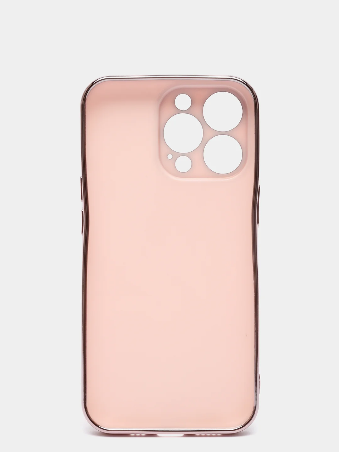 Розовый чехол для iPhone 13 Pro Max силиконовый айфон про макс