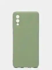 Оливковый чехол Samsung Galaxy A02 (2021), силиконовый