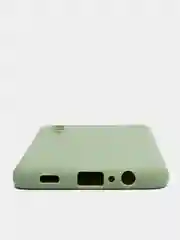 Оливковый чехол Samsung Galaxy A02 (2021), силиконовый
