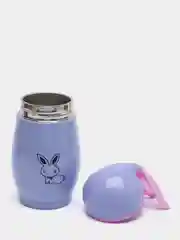 Фиолетовый детский термос "Кролик"