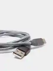 Серый кабель USB Type C для зарядки, передачи данных, быстрая зарядка