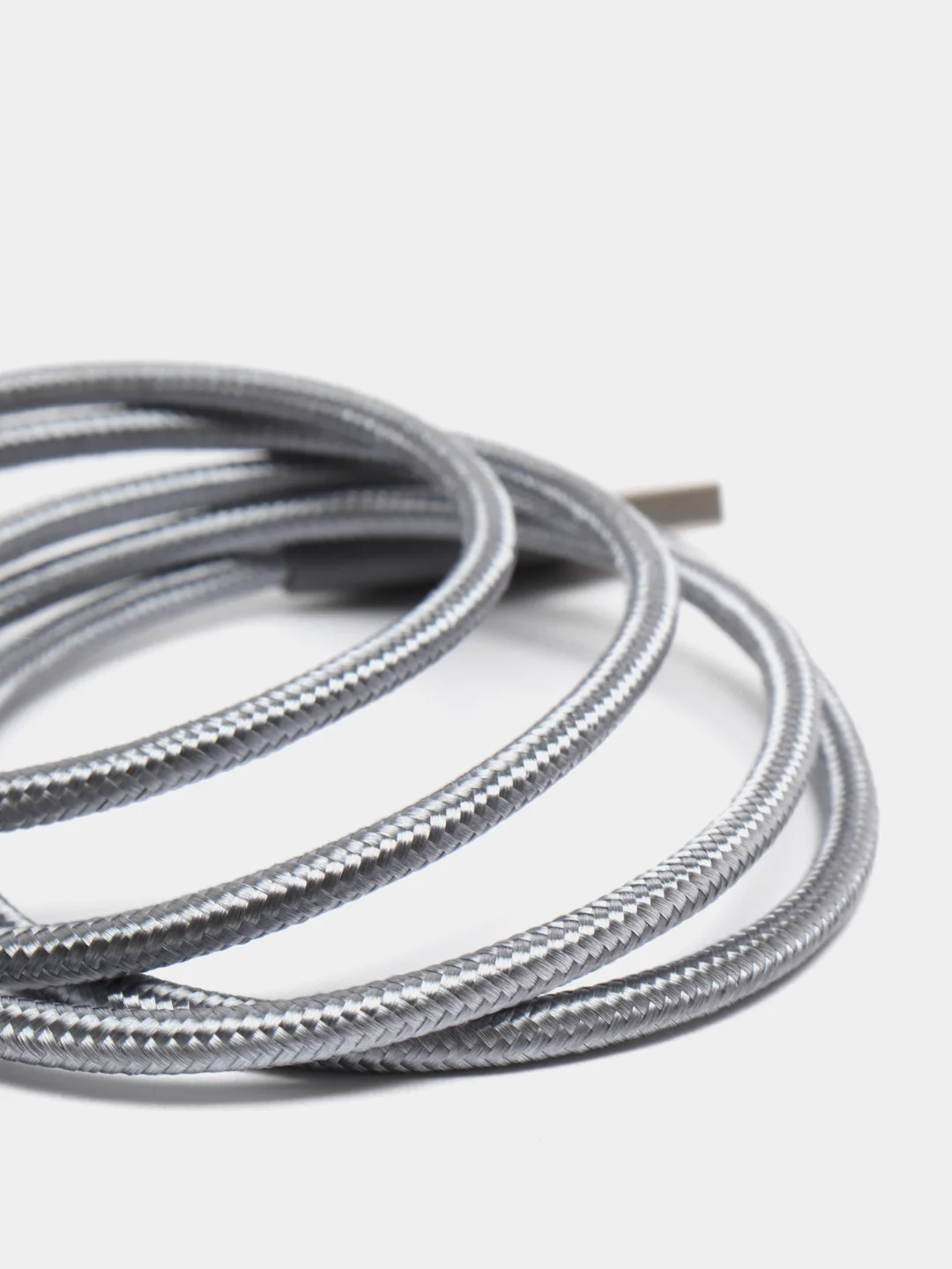 Серый кабель USB Type C для зарядки, передачи данных, быстрая зарядка