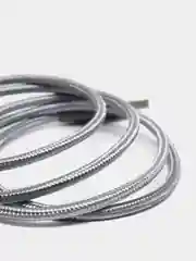 Серый кабель USB Type C для зарядки, передачи данных, быстрая зарядка