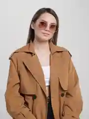 Коричневый солнцезащитные очки UV400