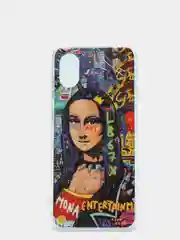 Алый силиконовый чехол Samsung Galaxy a03 Core, с рисунком