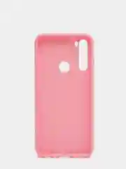 Розовый чехол Xiaomi Redmi Note 8T, Сяоми Редми Нот 8Т, силиконовый цветной матовый