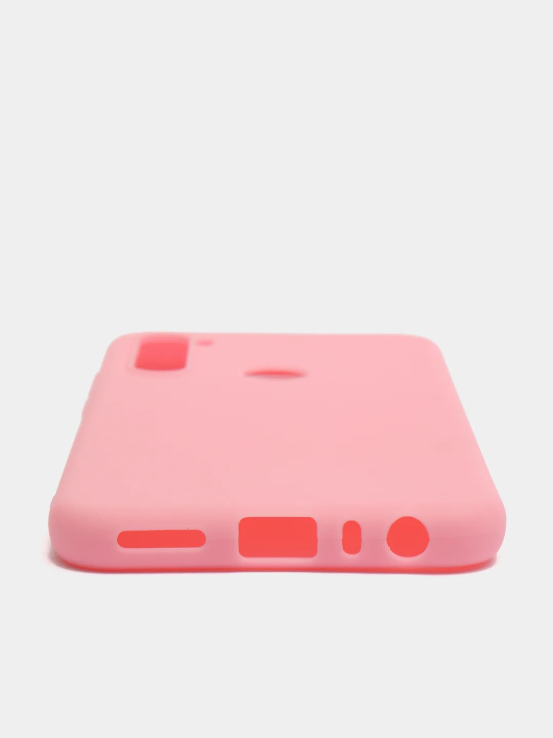 Розовый чехол Xiaomi Redmi Note 8T, Сяоми Редми Нот 8Т, силиконовый цветной матовый