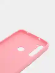 Розовый чехол Xiaomi Redmi Note 8T, Сяоми Редми Нот 8Т, силиконовый цветной матовый