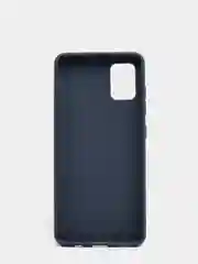 Синий чехол Samsung Galaxy A51 силиконовый матовый