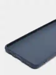Синий чехол Samsung Galaxy A51 силиконовый матовый