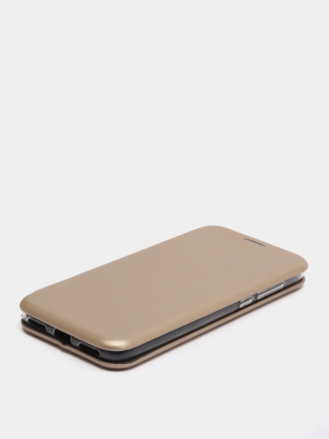 Золотой чехол-книжка Huawei Honor 6A, Хуавей Хонор 6А