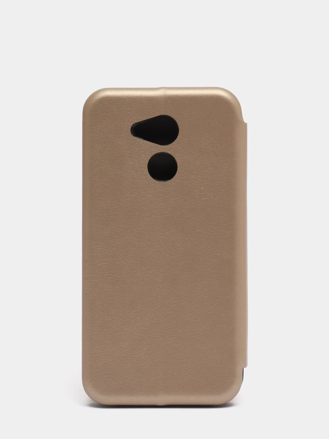 Золотой чехол-книжка Huawei Honor 6A, Хуавей Хонор 6А