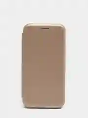 Золотой чехол-книжка Huawei Honor 6A, Хуавей Хонор 6А