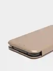Золотой чехол-книжка Huawei Honor 6A, Хуавей Хонор 6А