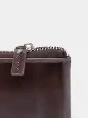 Терракотовый портмоне мужское