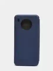 Темно-синий чехол-книжка для Honor 50 Lite / Huawei Nova 8i