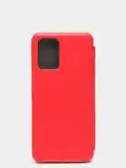 Красный чехол-книжка для Xiaomi Redmi Note 10 /  Redmi Note 10S / Poco M5S